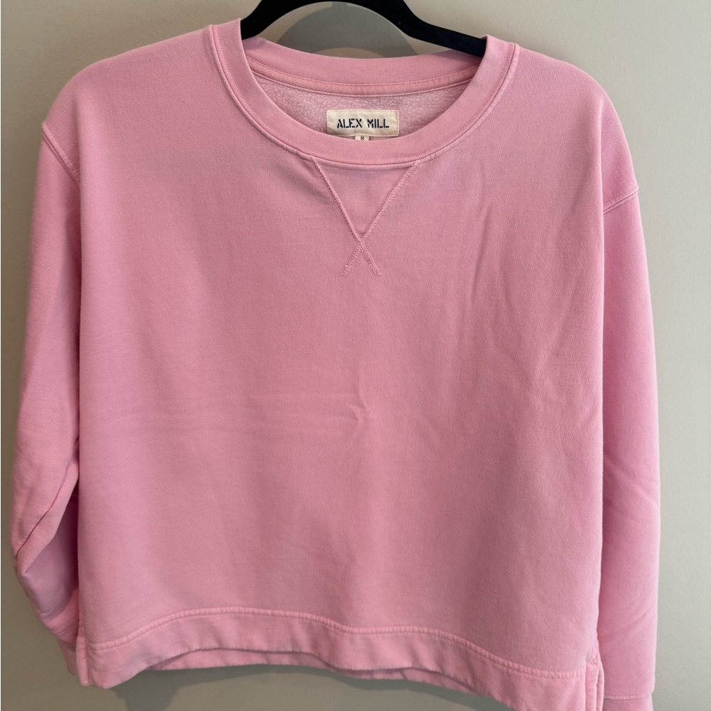 ALEX‎ MILL Andersen Sweatshirt In Flamingo